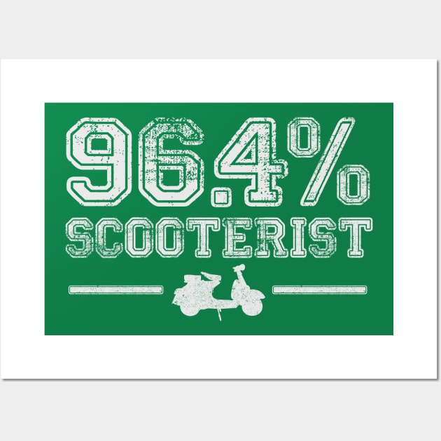 96.4% Scooterist Wall Art by BOEC Gear